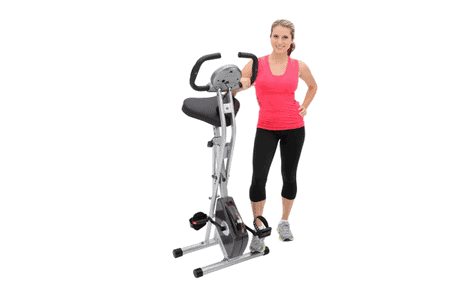 Exerpeutic Folding Magnetic Upright Bike with Pulse Review