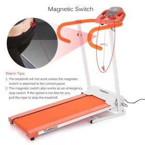 TOMSHOO 500W Folding Motrorized Treadmill Review