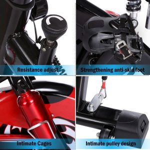 Ancheer Indoor Cycling Bike SP-4013 Ultra-quiet Fitness Spin Bike with LCD Monitor Review