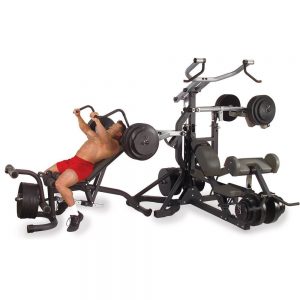 Body-Solid Freeweight Leverage Commercial Gym Package SBL460P4