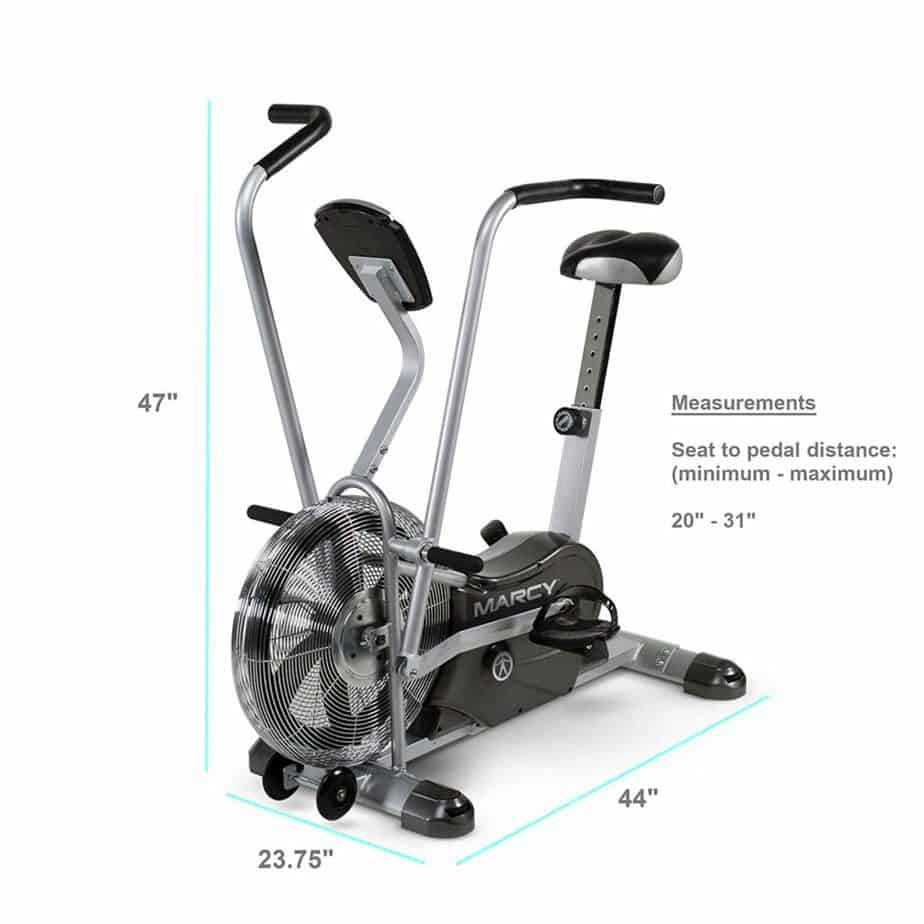 Marcy Air 1 Exercise Upright Fan Bike