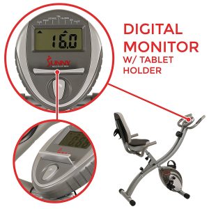 Sunny Health & Fitness SF-B2721 Comfort XL Folding Recumbent Bike Review
