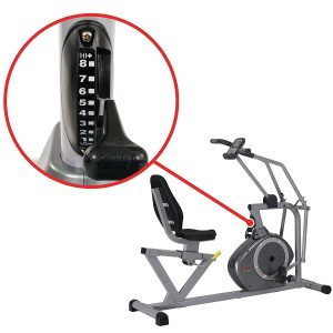 Sunny Health & Fitness Magnetic Recumbent Exercise Bike SF-RB4708