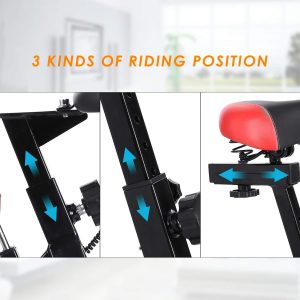 ANCHEER Indoor Belt Drive Cycling Bikes with 40LBS Flywheel (Model: ANCHEER-A5001) Review