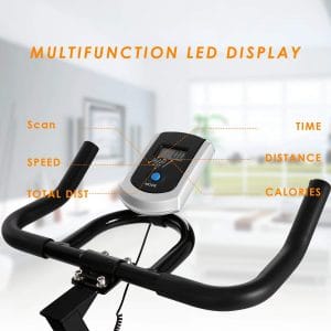 ANCHEER Indoor Belt Drive Cycling Bikes with 40LBS Flywheel (Model: ANCHEER-A5001) Review