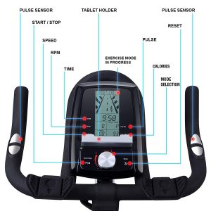 Xpec Pro Stationary Upright Exercise Cycling Bike with 50 Pounds Flywheel Review