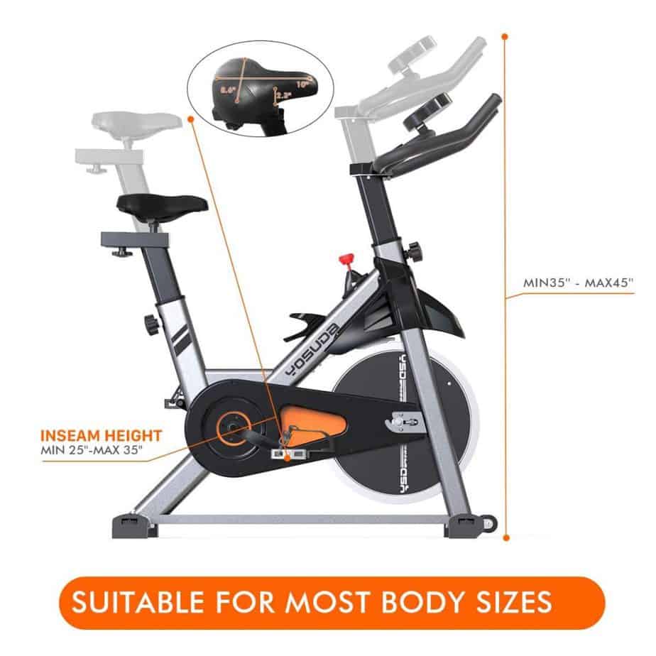 YOSUDA Indoor Cycling Bike Stationary Bike Model L-001A Review