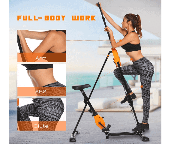 ANCHEER Vertical Climber 2 in 1 Climbing Machine Stepper Review
