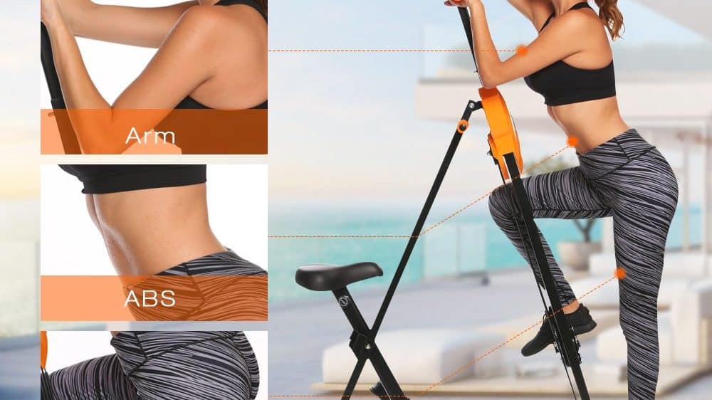 ANCHEER Vertical Climber 2 In 1 Climbing Machine Stepper Review