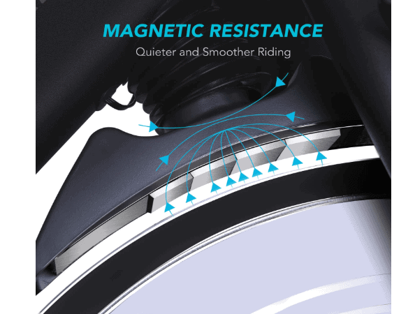MaxKare Magnetic Indoor Cycling Bike's magnetic resistance system