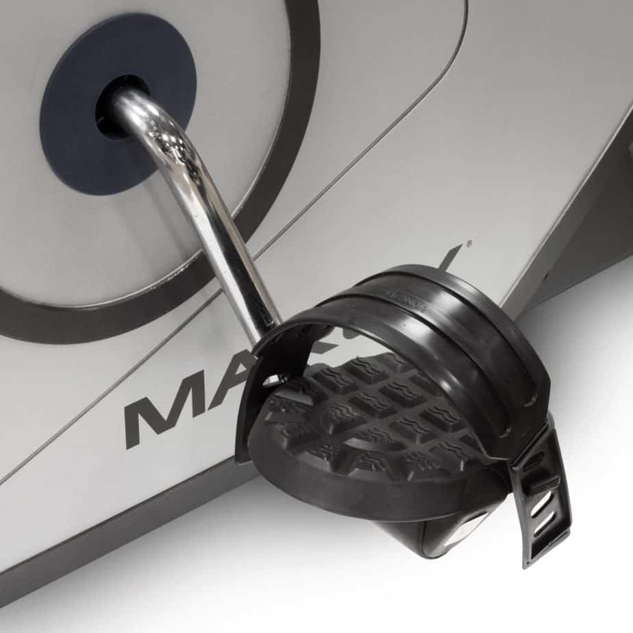The pedal of the Marcy Magnetic Recumbent Bike NS-40502R