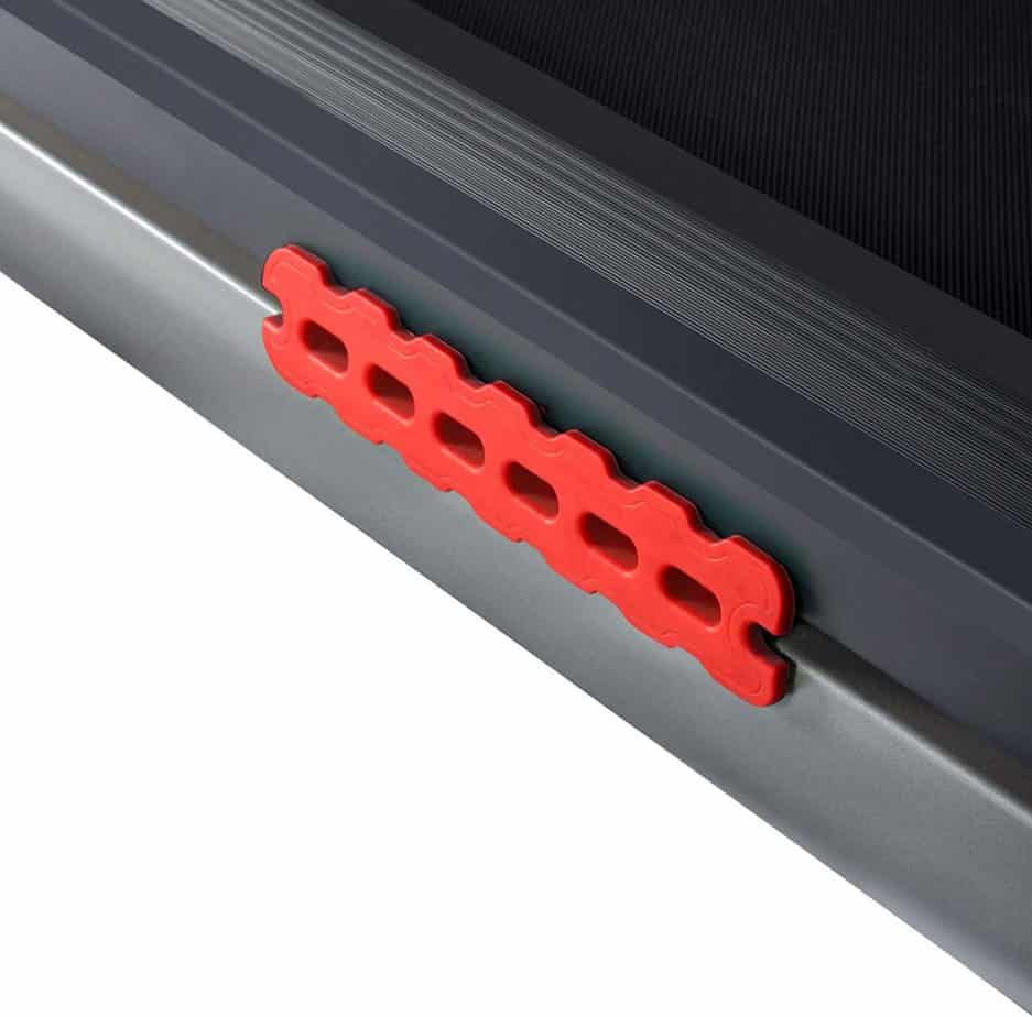Shock-absorbing system of the Sunny Health & Fitness SF-T7820 Treadmill