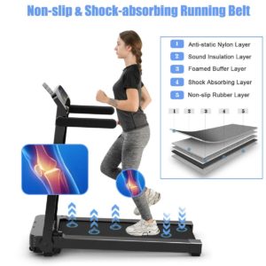 Goplus Electric Folding Treadmill 7 go1 min1