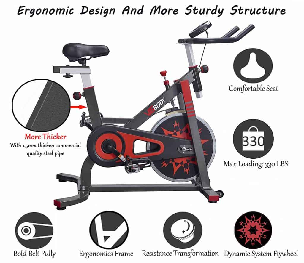 VIGBODY HL-5801 Indoor Exercise Bike