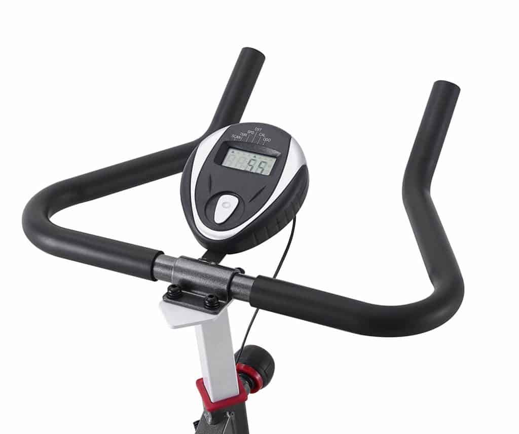 The monitor and the handlebar of the VIGBODY HL-5801 Indoor Exercise Bike