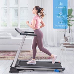 Merax Folding Electric Treadmill 7 m1 min1
