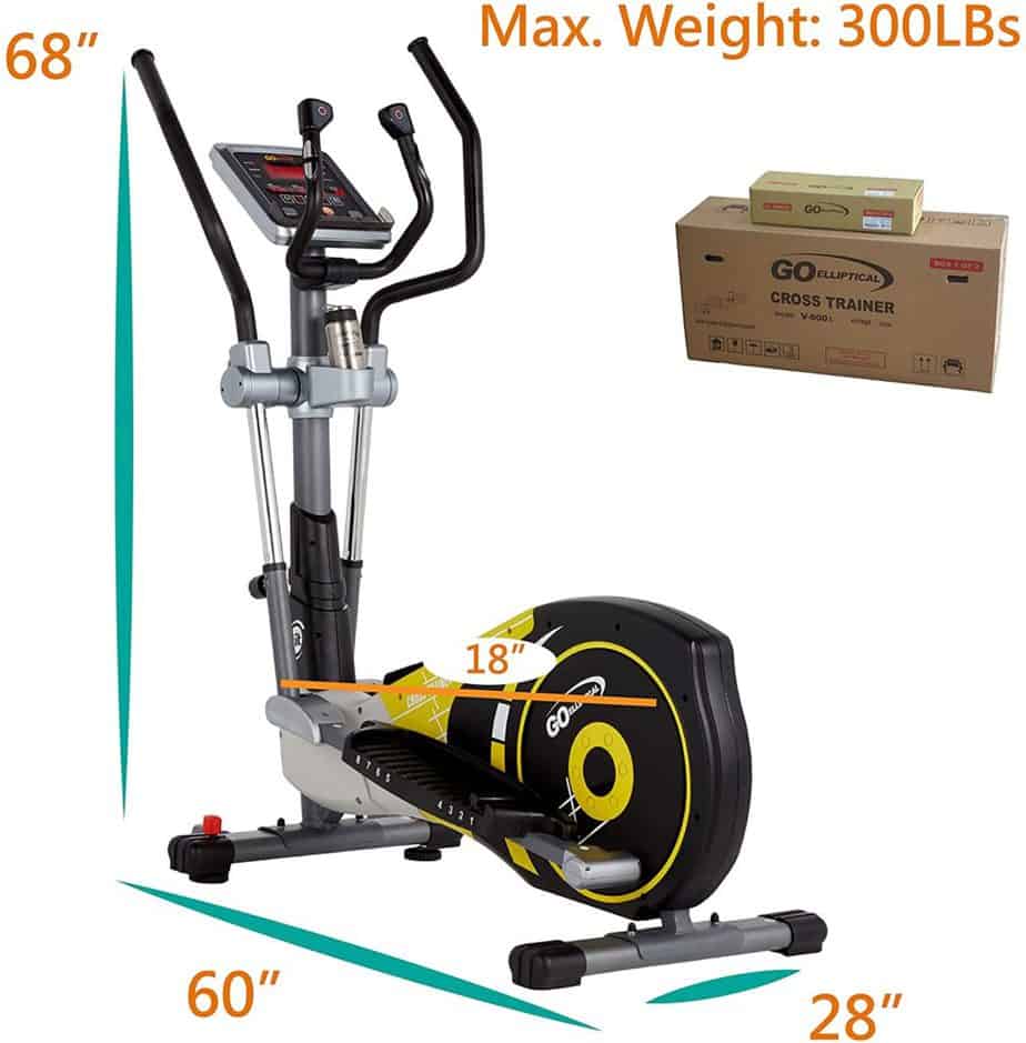 GOELLIPTICAL V-600X Elliptical Cross Trainer 