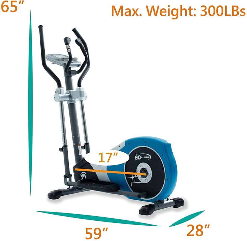 GOELLIPTICAL V-450T Elliptical Cross Trainer