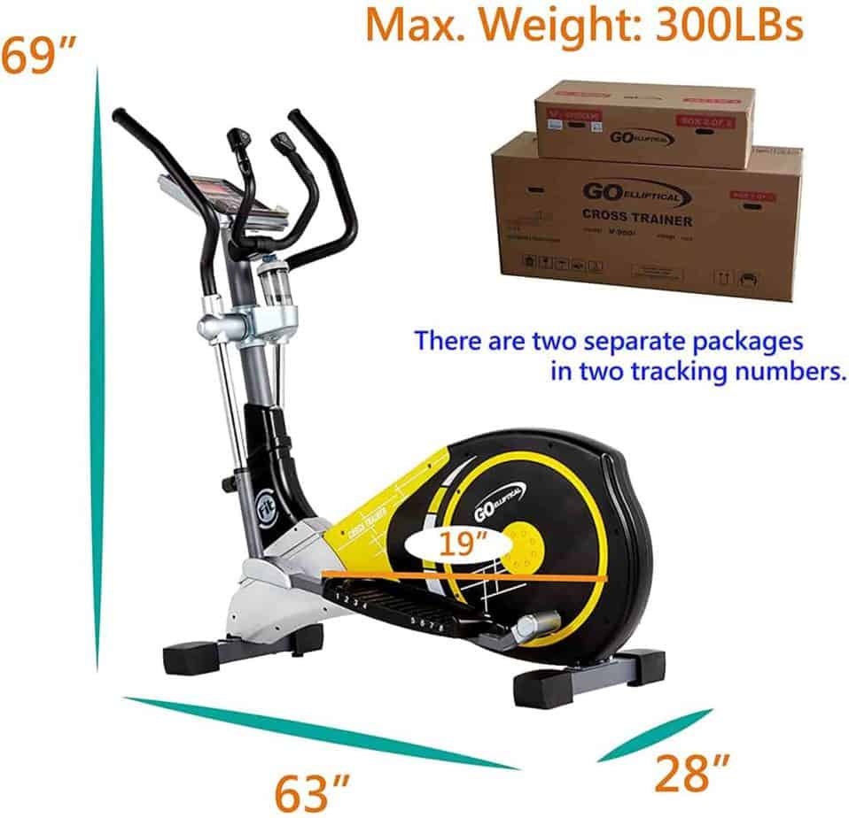 GOELLIPTICAL V-950X Elliptical Trainer