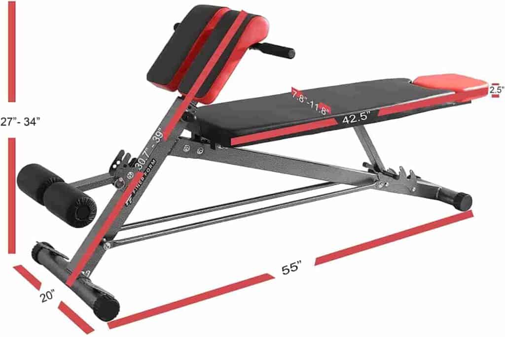 FINER FORM Multi-Functional Weight Bench