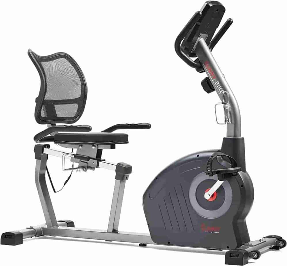 Sunny Health & Fitness SF-RB420046 Elite Interactive Recumbent Bike