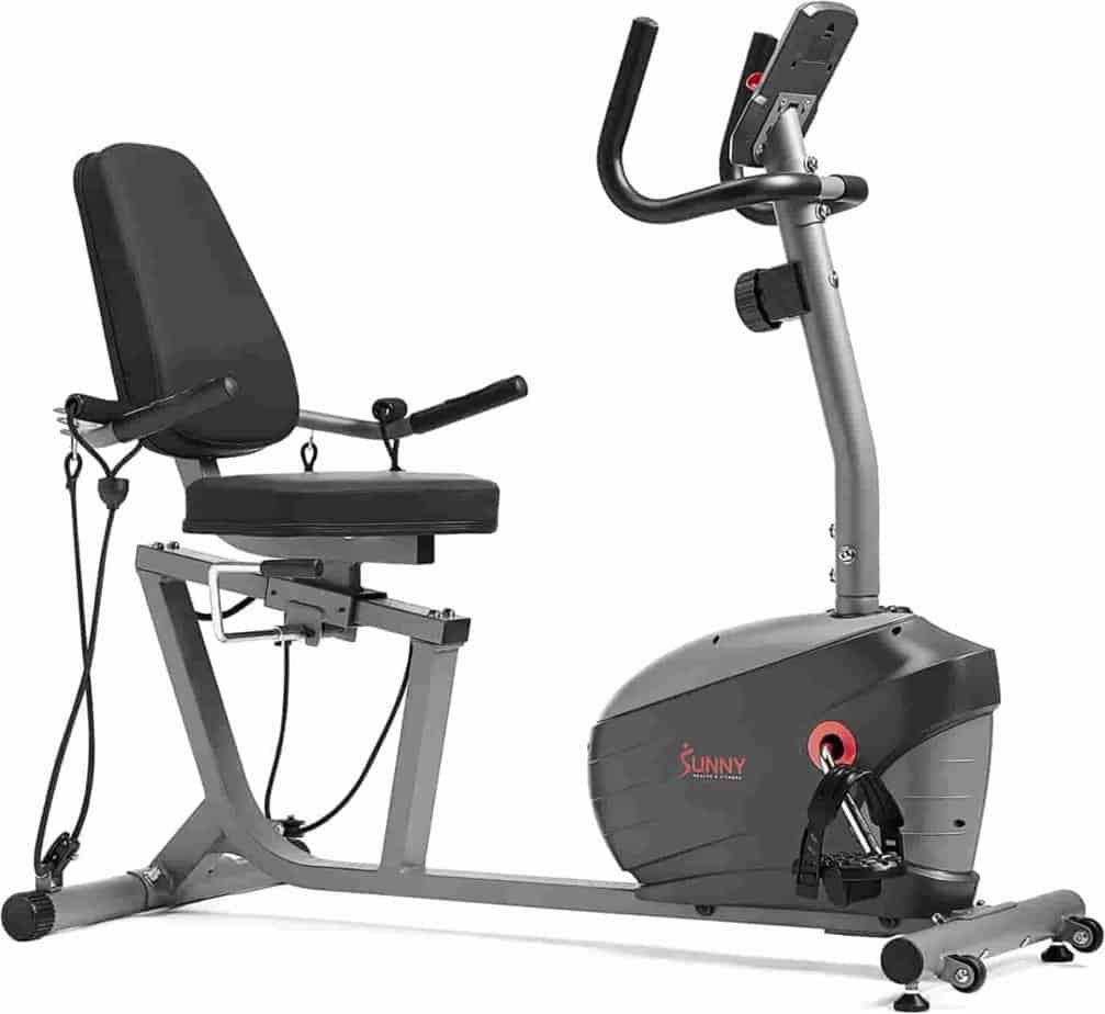 Sunny Health & Fitness Interactive SF-RB420031 Recumbent Bike