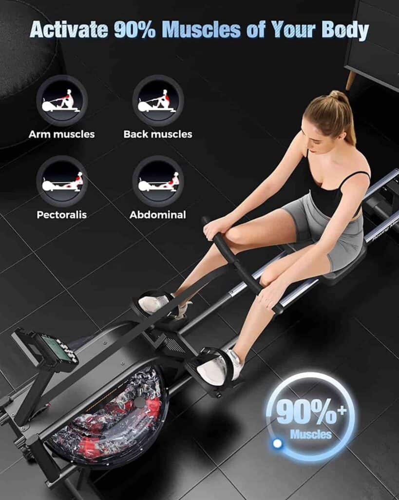 YOSUDA 207-01 Water Rowing Machine