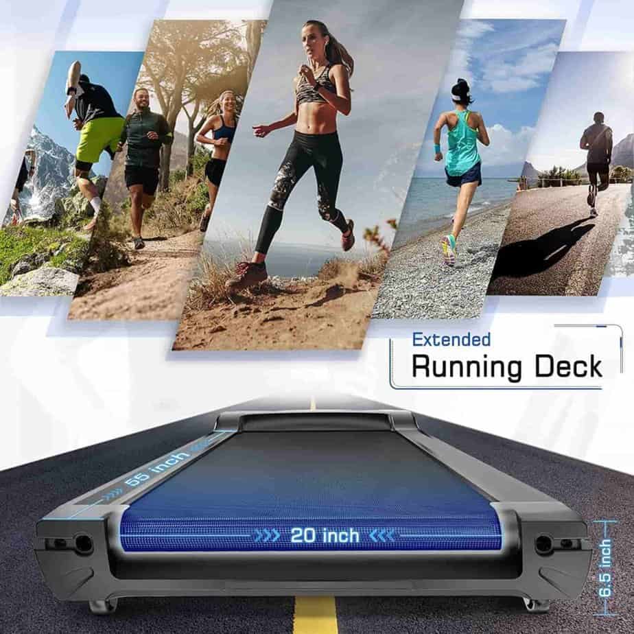 OMA 5925CAI Motorized Treadmill Shock absorbing deck