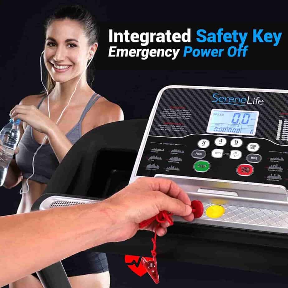 The console with emergency key 