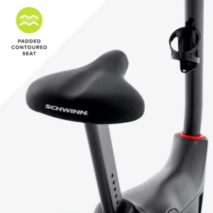 The seat of the Schwinn 130 (MY20) Upright Bike