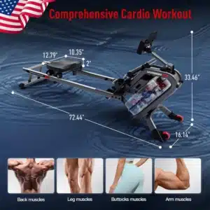 The image of the HARISON HR-W8 Water Rowing Machine