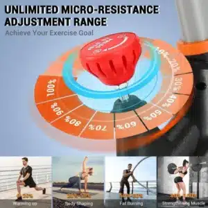 The tension control knob of the WENOKER Indoor Cycling Exercise Bike
